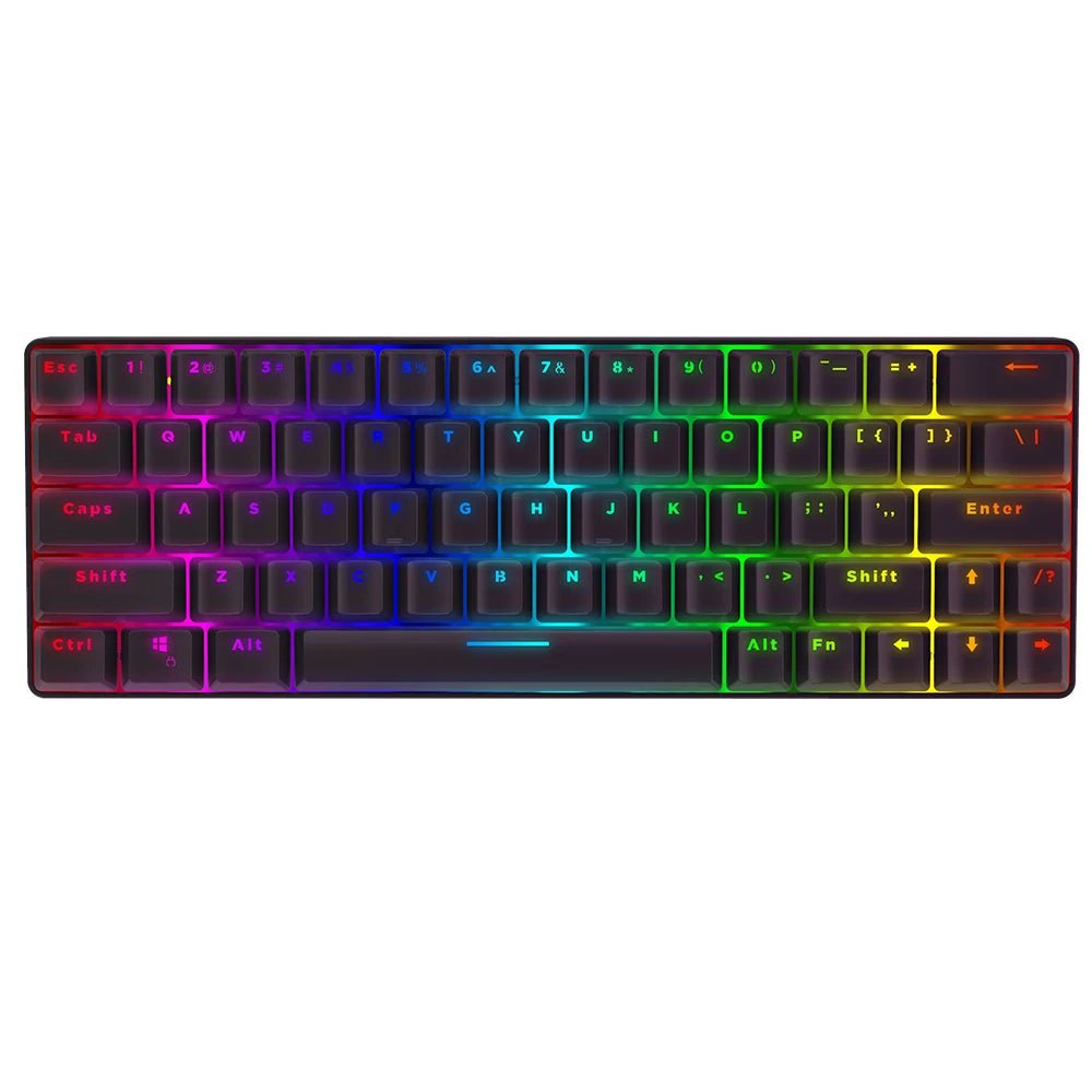 Wireless Gaming Mechanical Keyboard 63 Keys - Keys Caps
