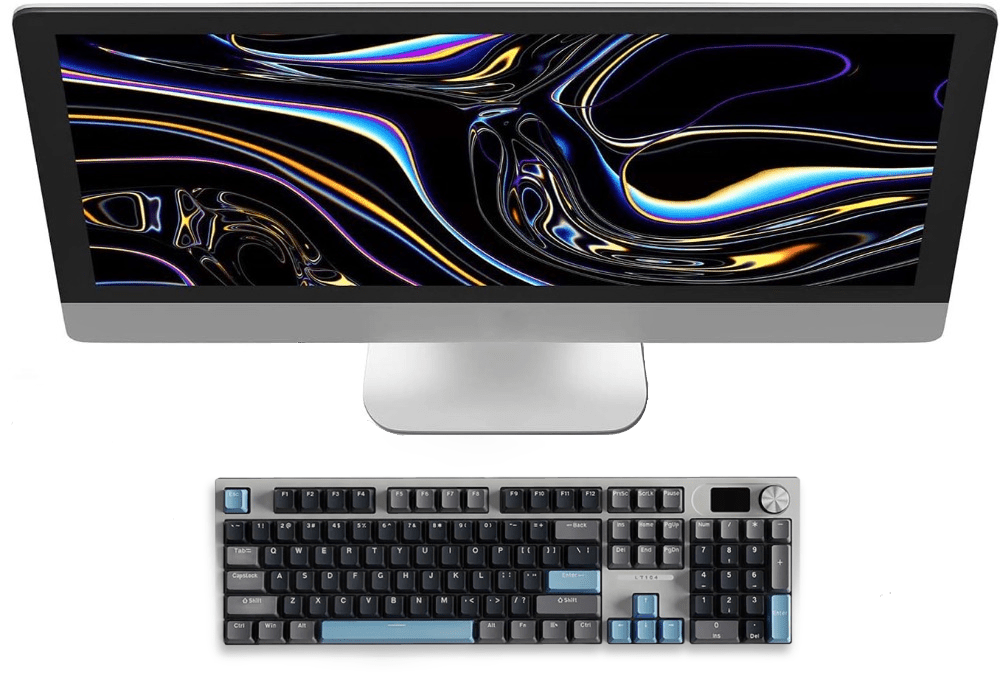 Wireless Gaming Mechanical Keyboard Full Size - Keys Caps