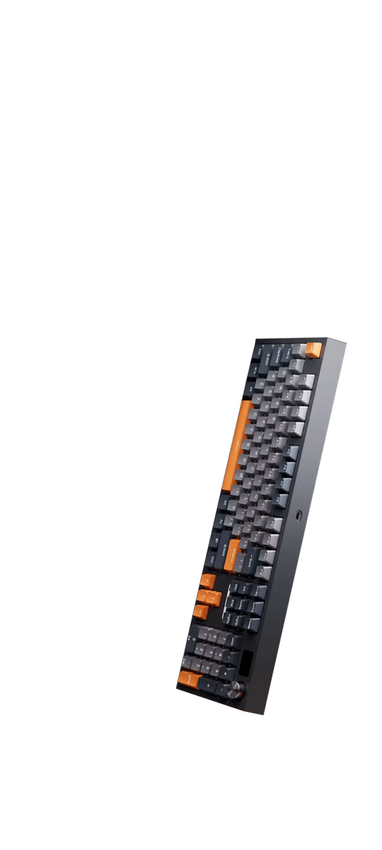 Wireless Gaming Mechanical Keyboard Full Size - Keys Caps