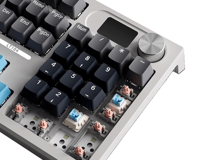 Wireless Gaming Mechanical Keyboard Full Size - Keys Caps