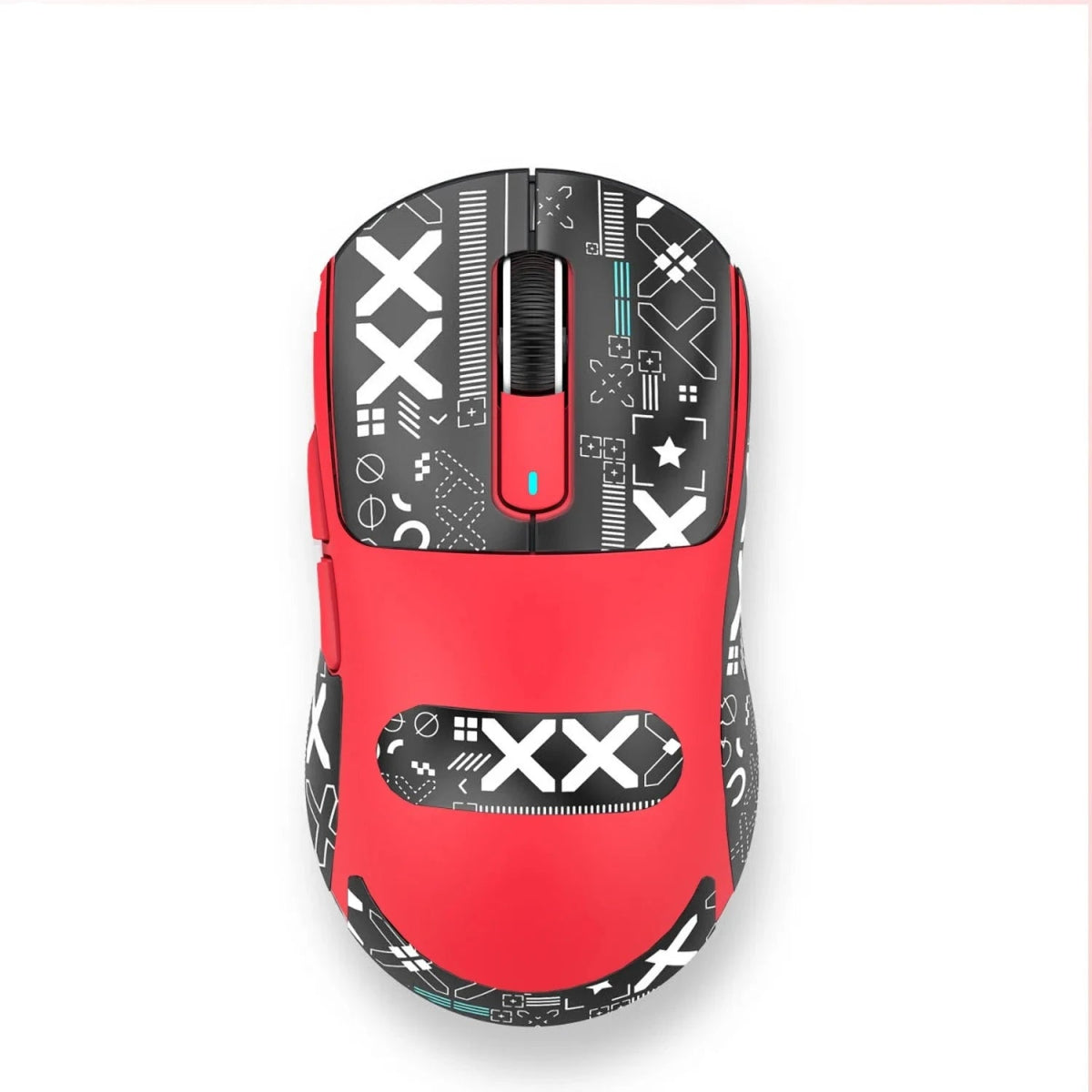 Wireless Gaming Mouse Tri - Mode Bluetooth Lightweight - Keys Caps