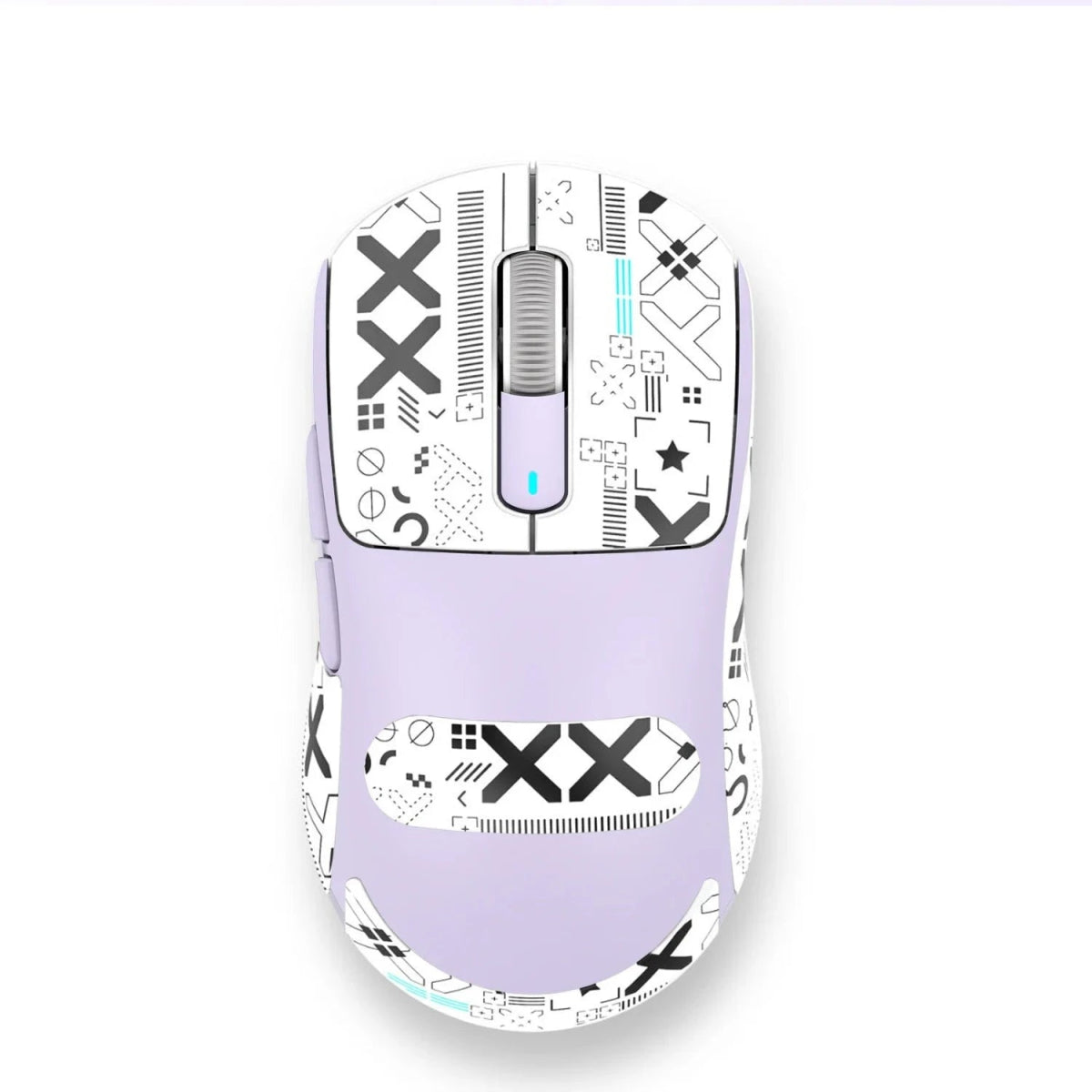 Wireless Gaming Mouse Tri - Mode Bluetooth Lightweight - Keys Caps