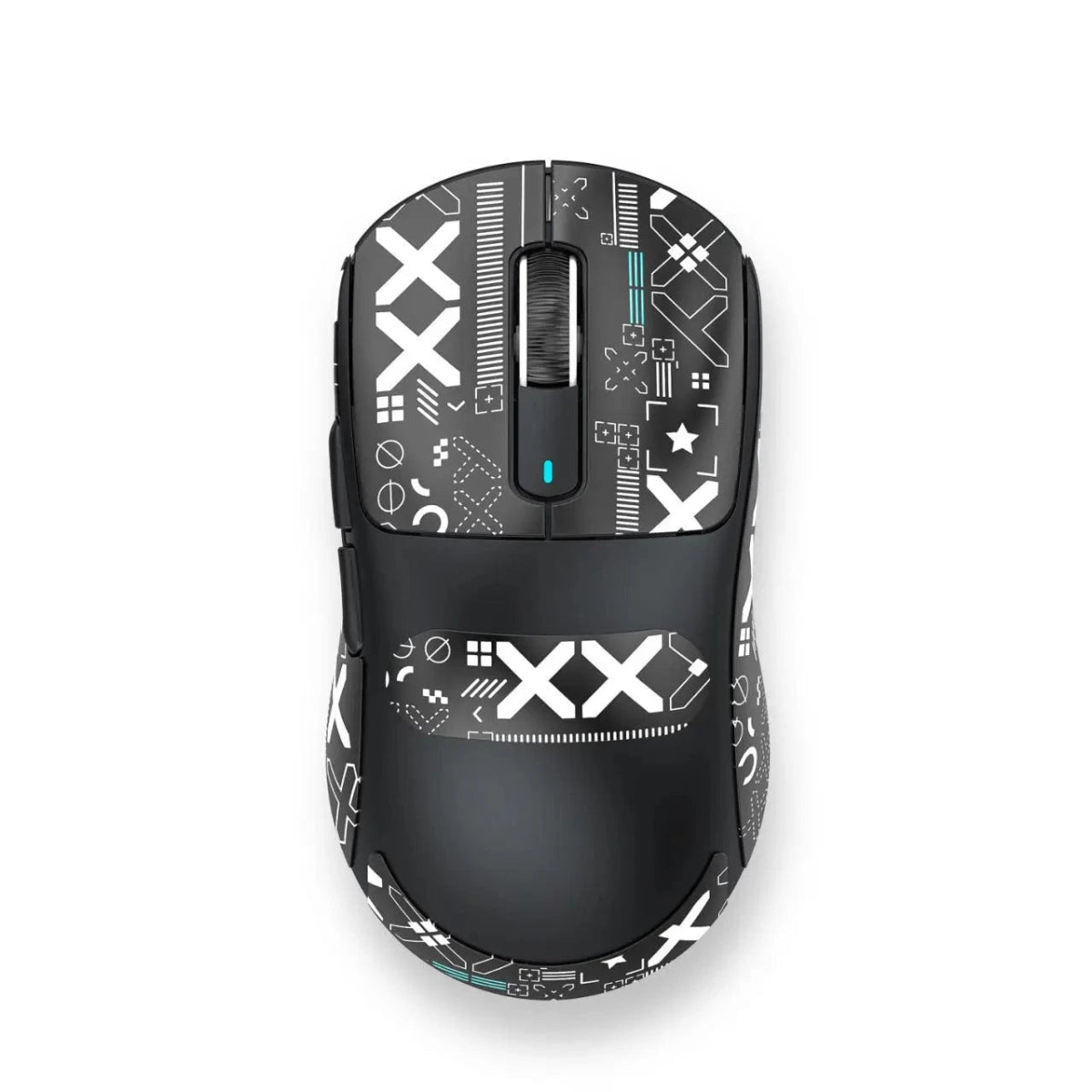 Wireless Gaming Mouse Tri - Mode Bluetooth Lightweight - Keys Caps