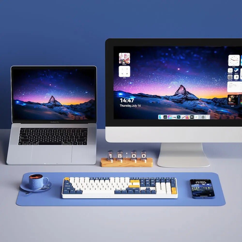 Wireless Mechanical Hot Swap Rechargeable Keyboard - Keys Caps