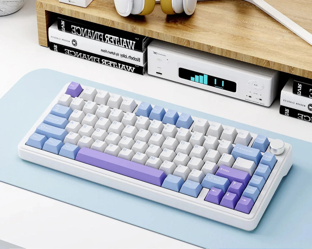 Wireless RGB Mechanical Keyboard Hot - Swap TFT Screen - Keys Caps