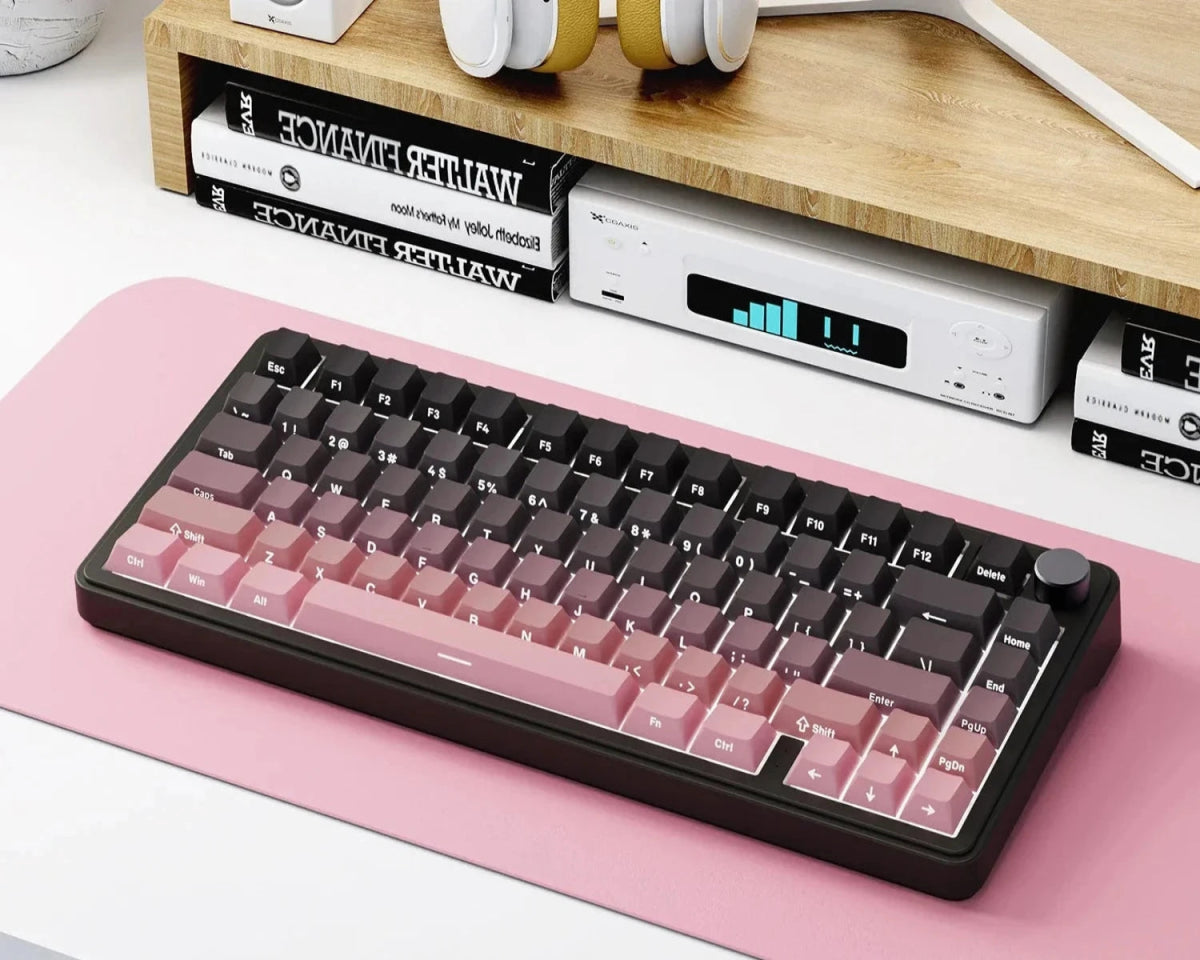 Wireless RGB Mechanical Keyboard Hot - Swap TFT Screen - Keys Caps