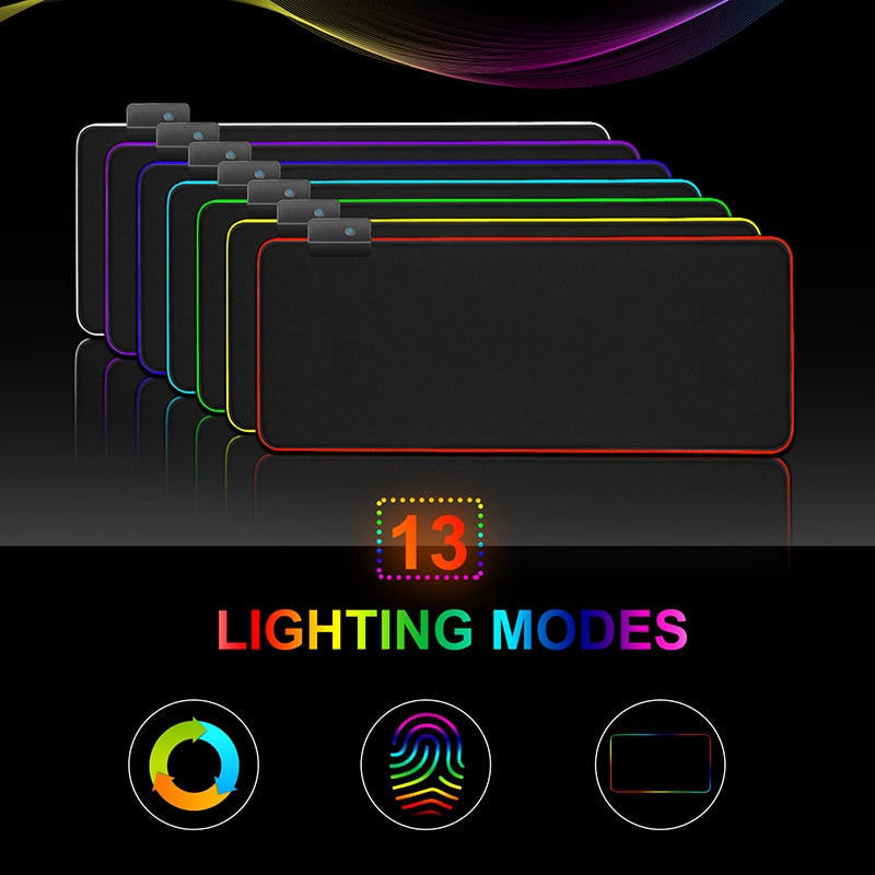 RGB Gaming Mouse Pad Large - KeysCaps