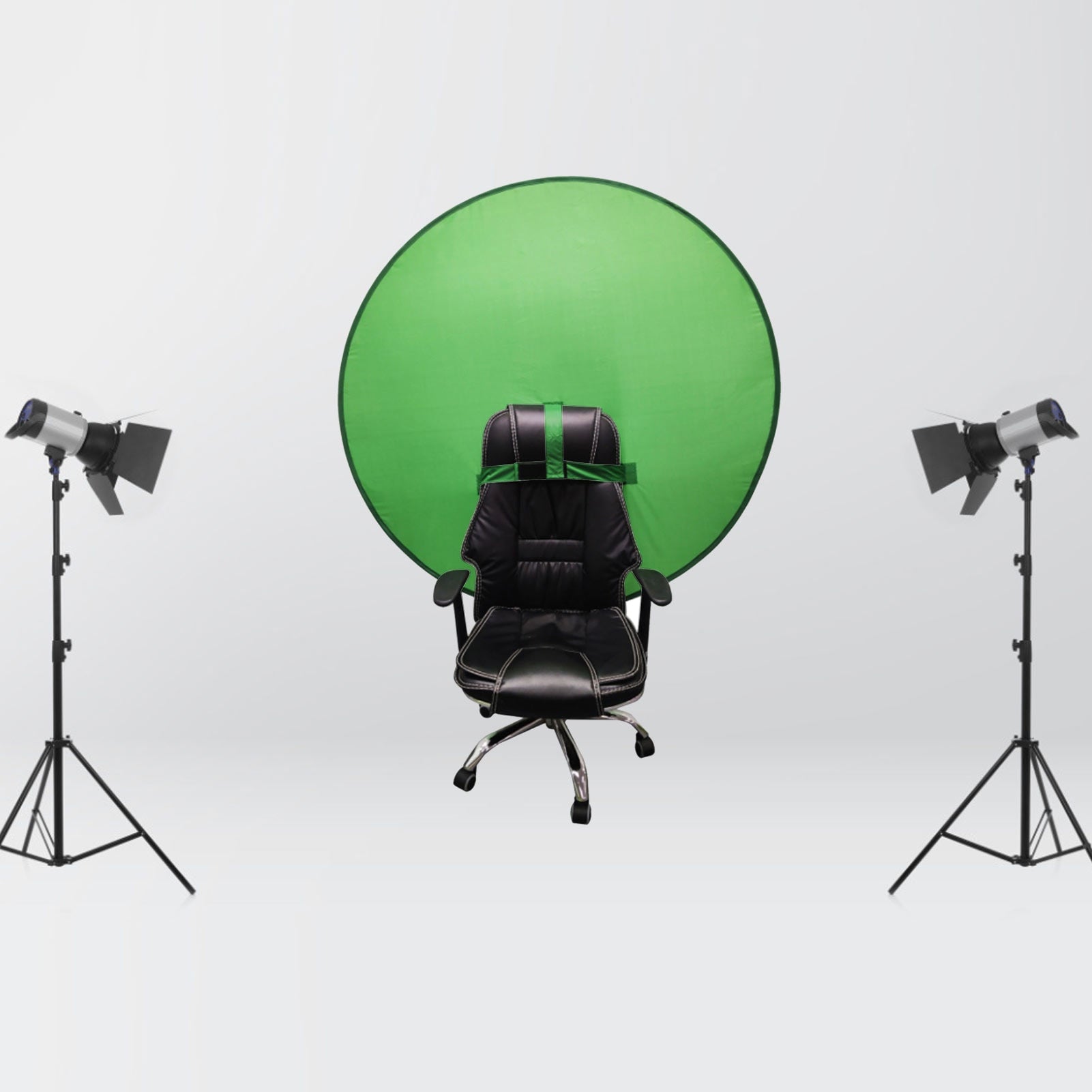 Green Screen Photography Props Portable Chroma Key Background Photos Suitable For Video Studio - KeysCaps