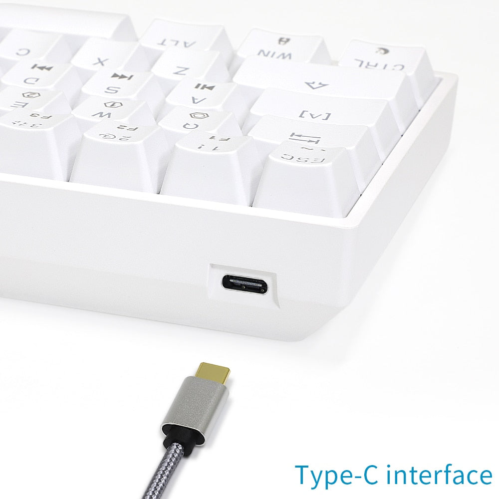 Wired Mechanical Gaming Keyboard RGB - KeysCaps