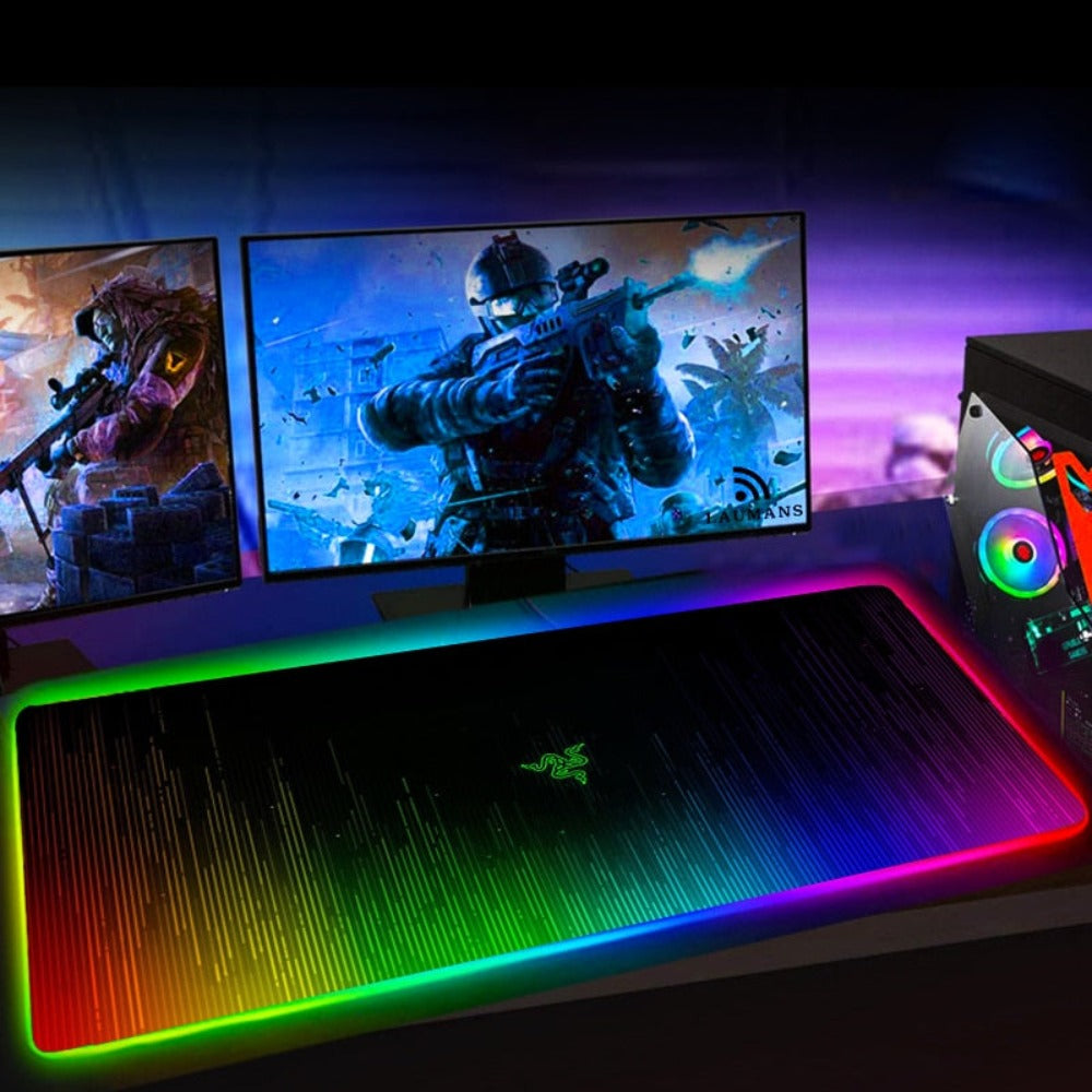 Large RGB Gaming Mouse Pad - KeysCaps