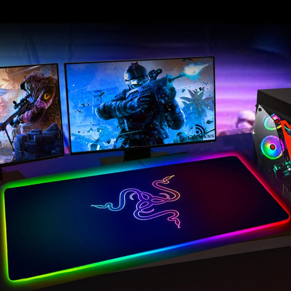 Large RGB Gaming Mouse Pad - KeysCaps