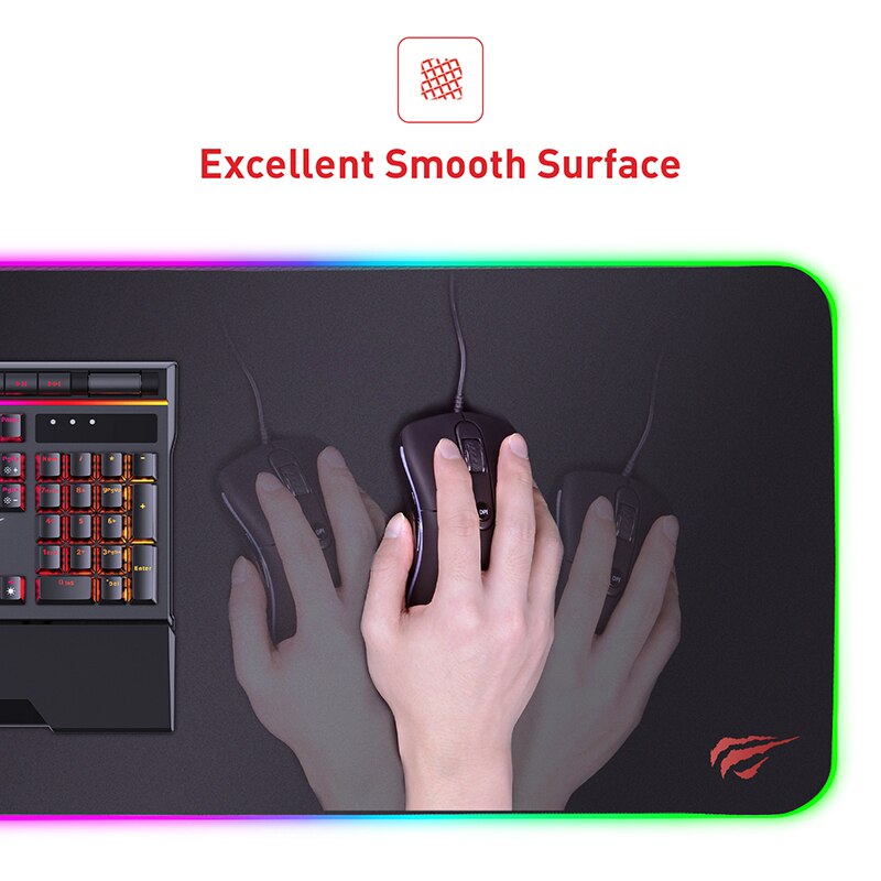 Large Gaming Mousepad Anti-slip Natural Rubber - KeysCaps