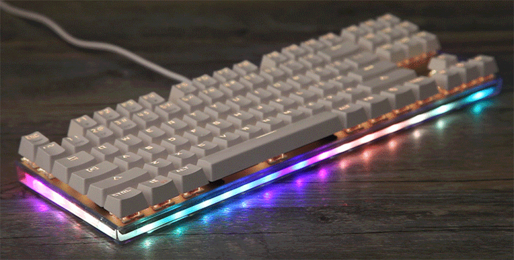 Gaming Backlight RGB Mechanical Keyboard - KeysCaps
