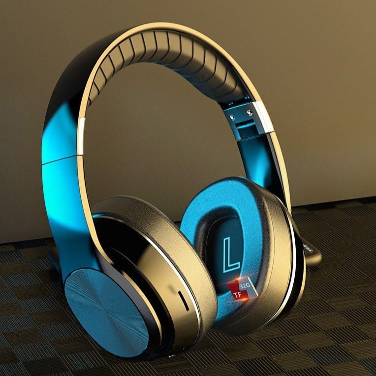 Wireless Headphones Bluetooth Foldable With Mic - KeysCaps