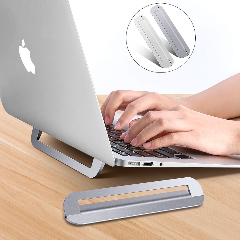 Portable Laptop Stand Foldable Laptop Holder Adjustable Base for PC Macbook Pro Notebook Stand - KeysCaps