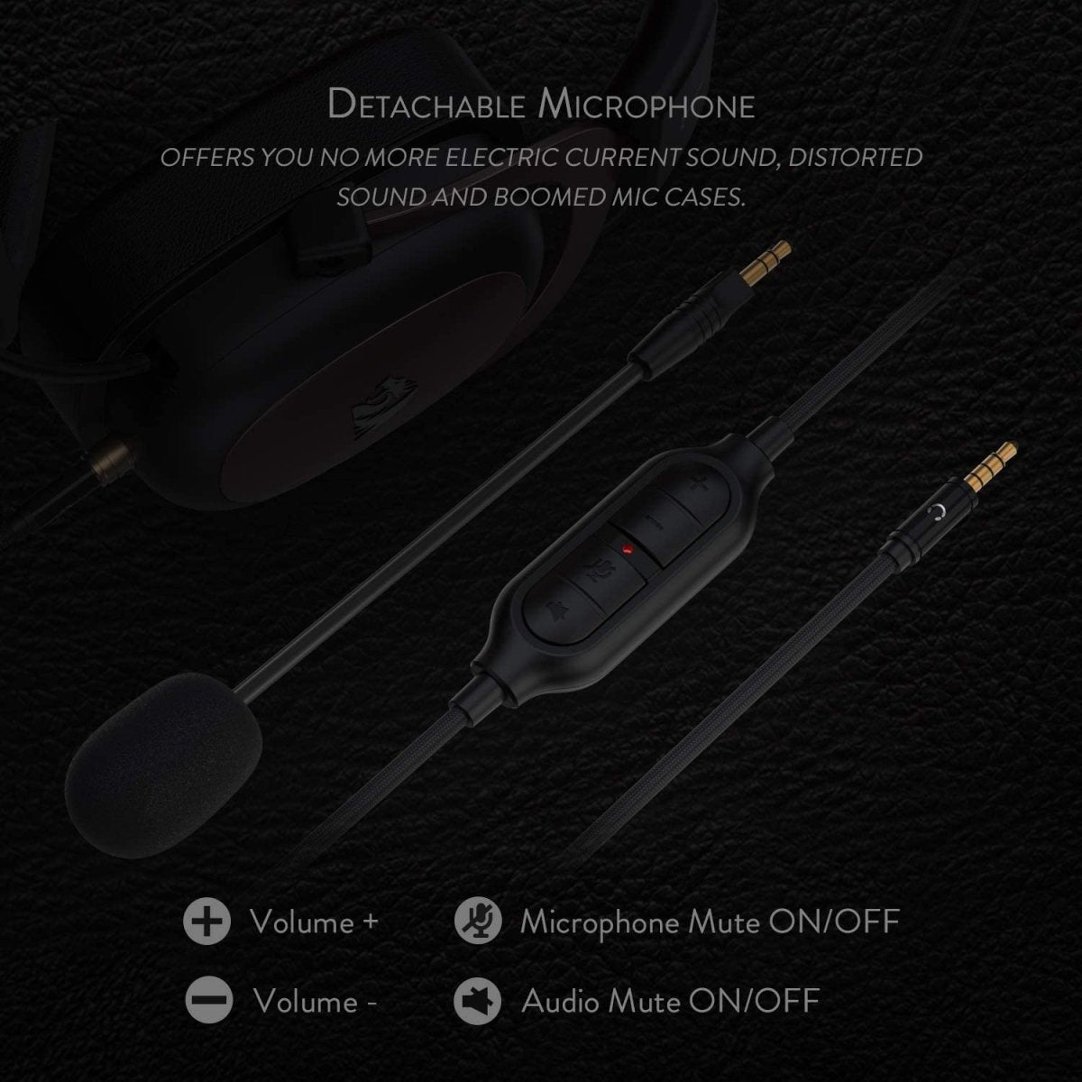 Gaming Headset Surround Memory Foam Earpad - Keys Caps