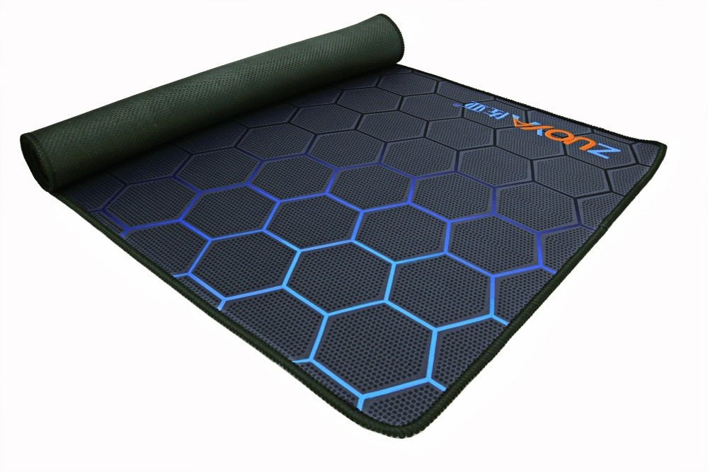 Large Gaming Anti slip Natural Rubber Locking Edge Mouse Pad - Keys Caps