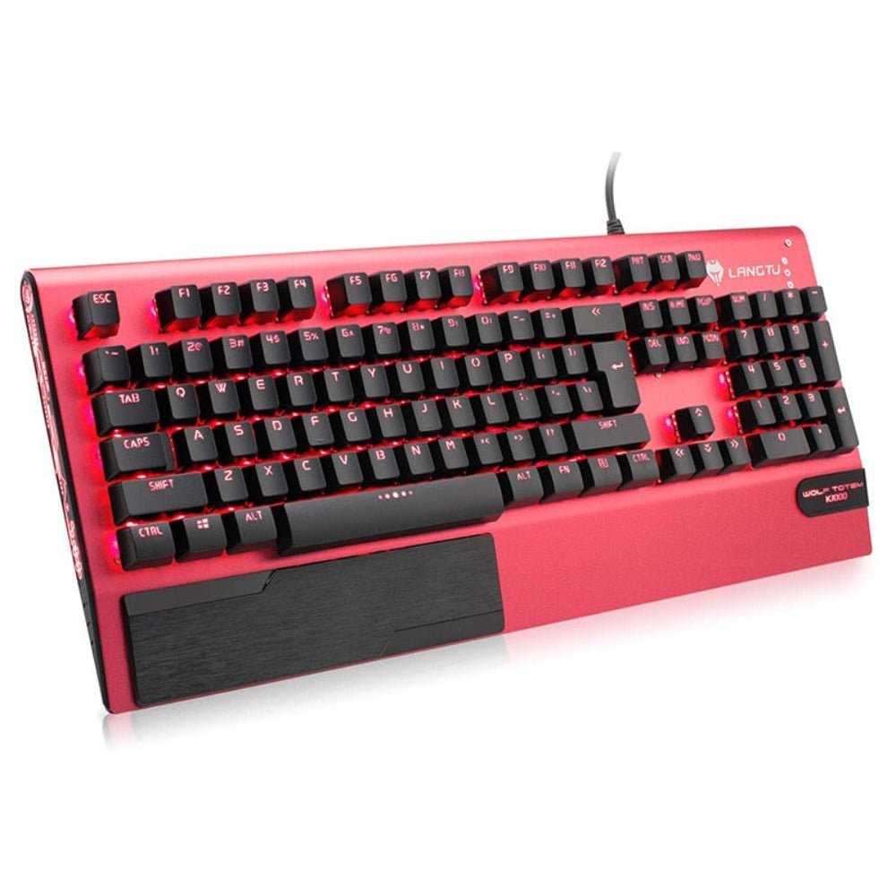 Mechanical Keyboard, Mouse With Gaming Headset USB Wired - Keys Caps