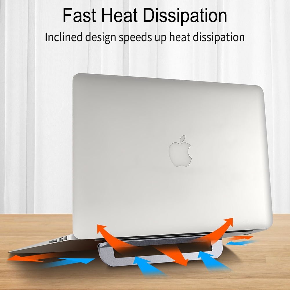 Portable Laptop Holder Stand Foldable & Adjustable - Keys Caps