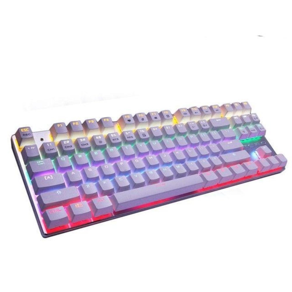 Quiet Wired Mechanical Gaming Keyboard - Keys Caps