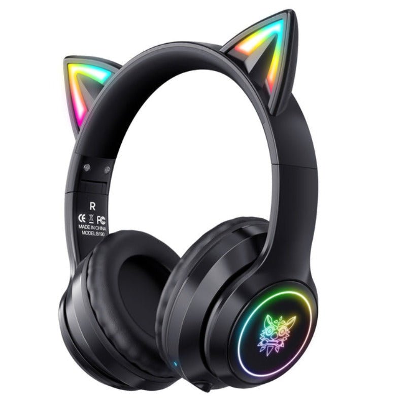 RGB Gaming 7.1 Stereo Noise Reduction Bluetooth Headset - Keys Caps