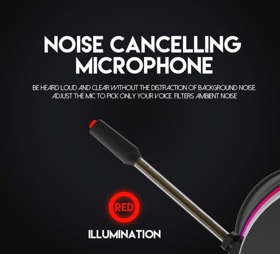 RGB Personalized Gaming Headset 7.1 - Keys Caps