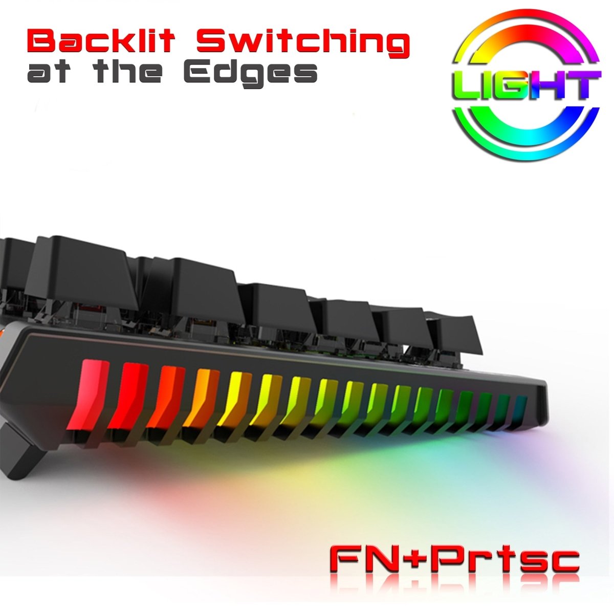 RGB Wired Gaming Mechanical Keyboard - Keys Caps