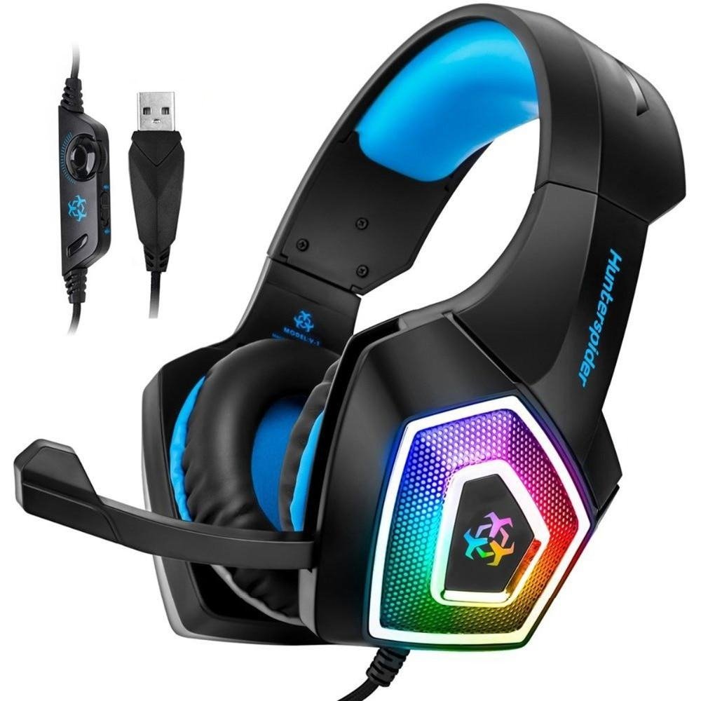 Surround Gaming LED Headset with Mic - Keys Caps