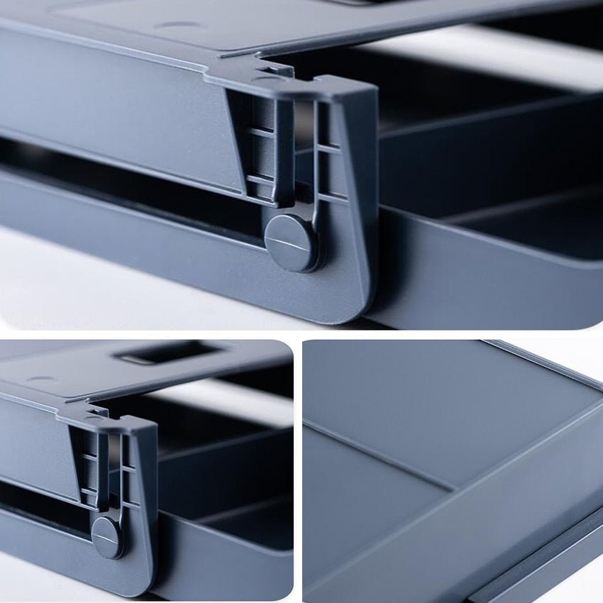 Under Desk Drawer Storage Box For Office - Keys Caps