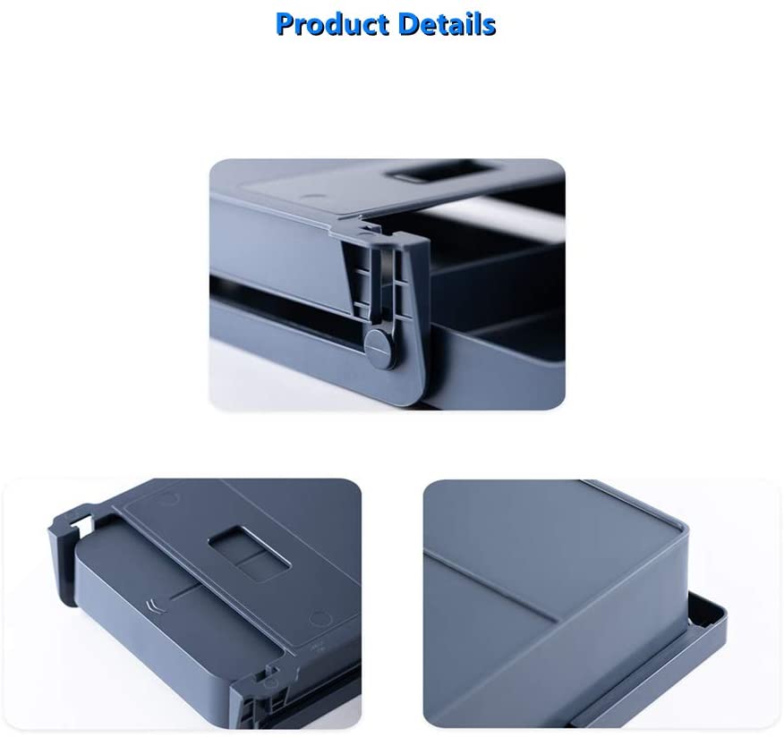 Under Desk Drawer Storage Box For Office - Keys Caps