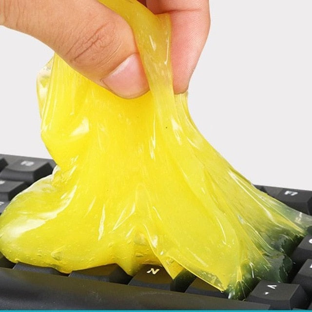 Car Cleaning Glue Cleaner Magic Cleaner Dust Remover Gel Computer Keyboard Clean Tool - 60ml - KeysCaps