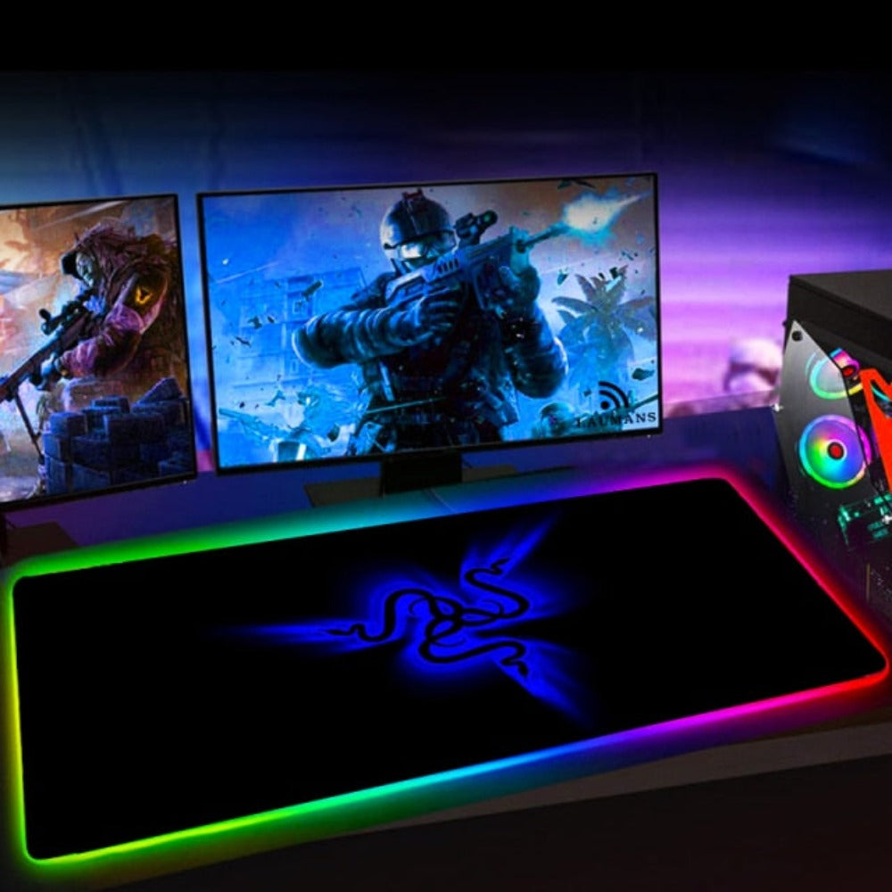 Large RGB Gaming Mouse Pad - KeysCaps