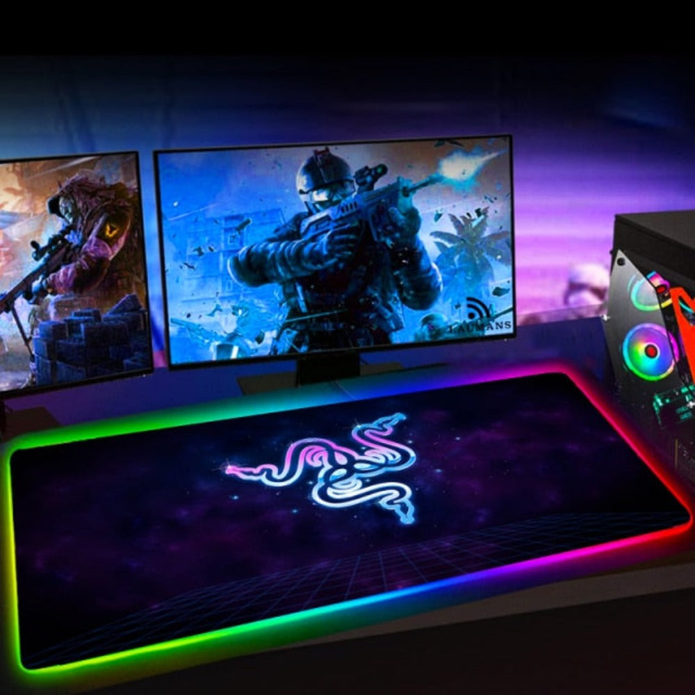 Large RGB Gaming Mouse Pad - KeysCaps