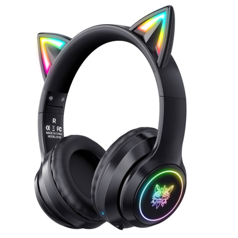 RGB Gaming 7.1 Stereo noise reduction Headphones Bluetooth Compatible - KeysCaps