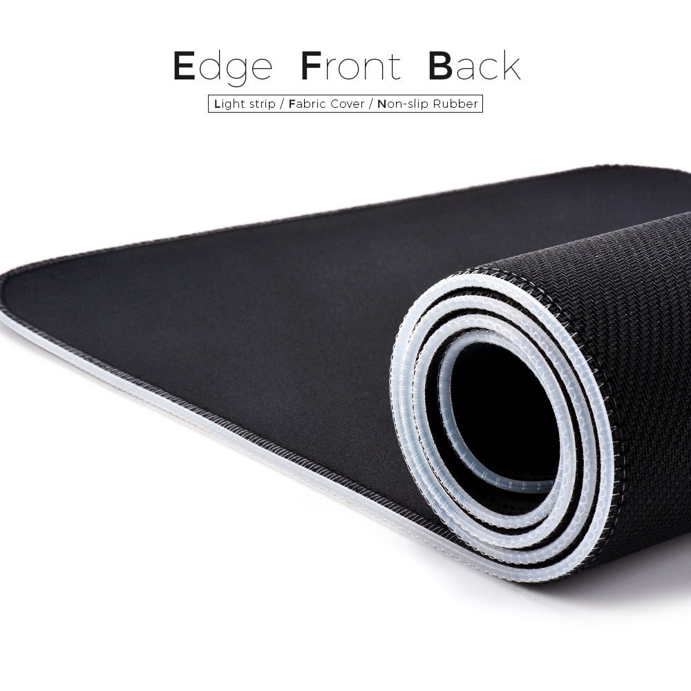 Waterproof RGB Gaming Mouse Pad - Keys Caps