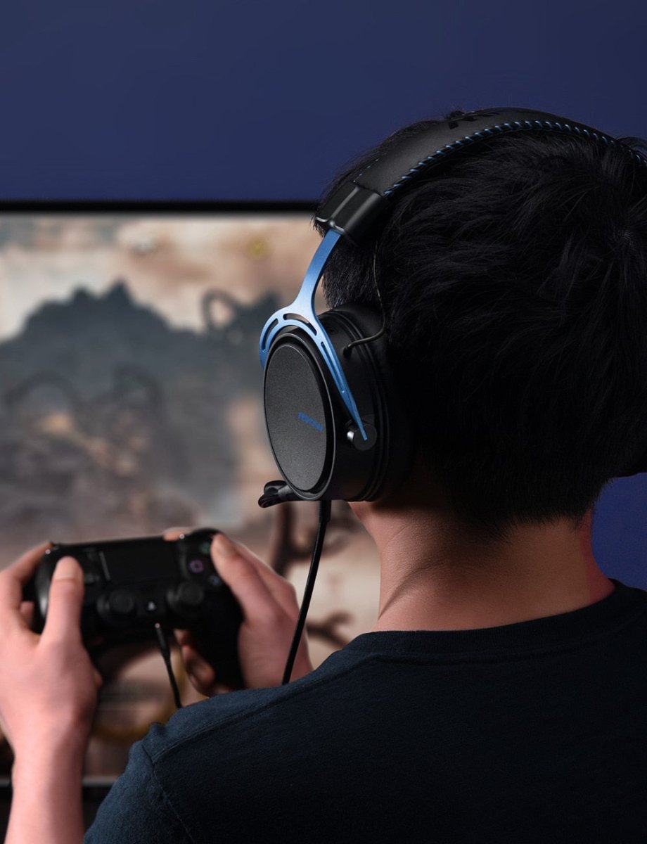 Wired Gaming Surround Noise Cancellation Gaming Headset - Keys Caps