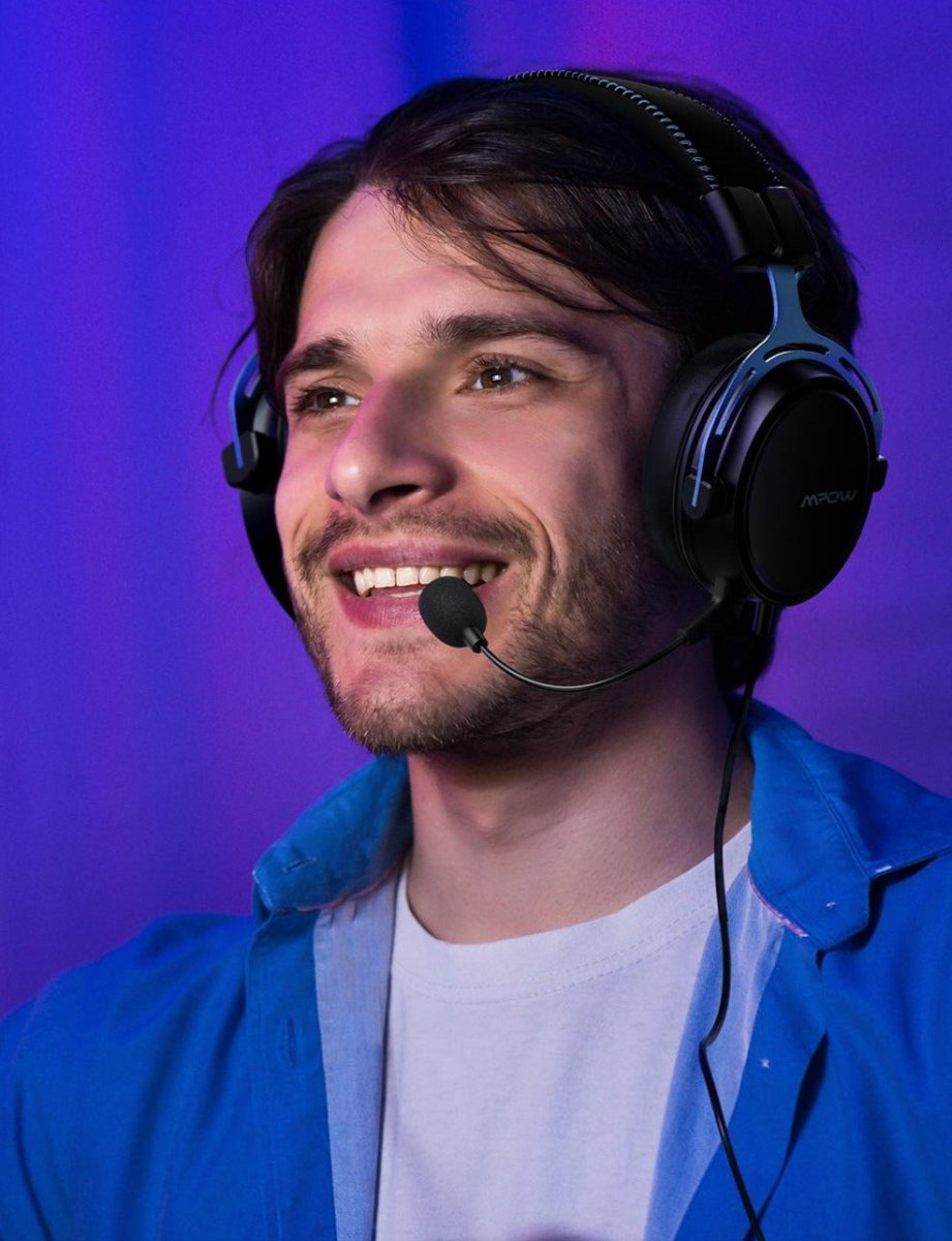 Wired Gaming Surround Noise Cancellation Gaming Headset - Keys Caps