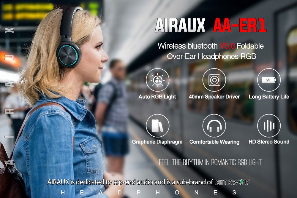 Wireless Bluetooth Headphones Noise Cancelling Headset - Keys Caps