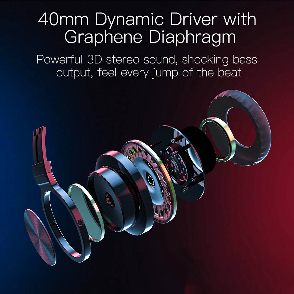 Wireless Bluetooth Headphones Noise Cancelling Headset - Keys Caps