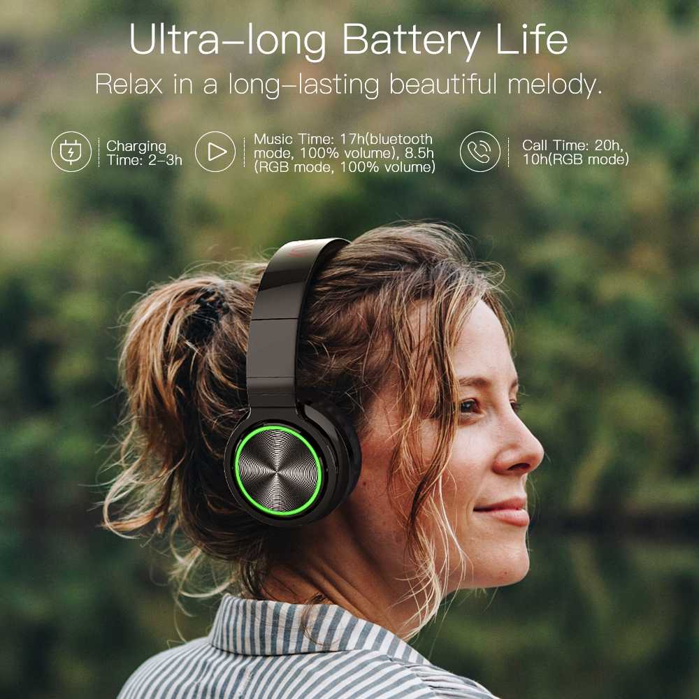 Wireless Bluetooth Headphones Noise Cancelling Headset - Keys Caps