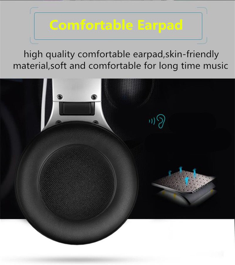 Wireless Headset with LCD Display and Mic - Keys Caps