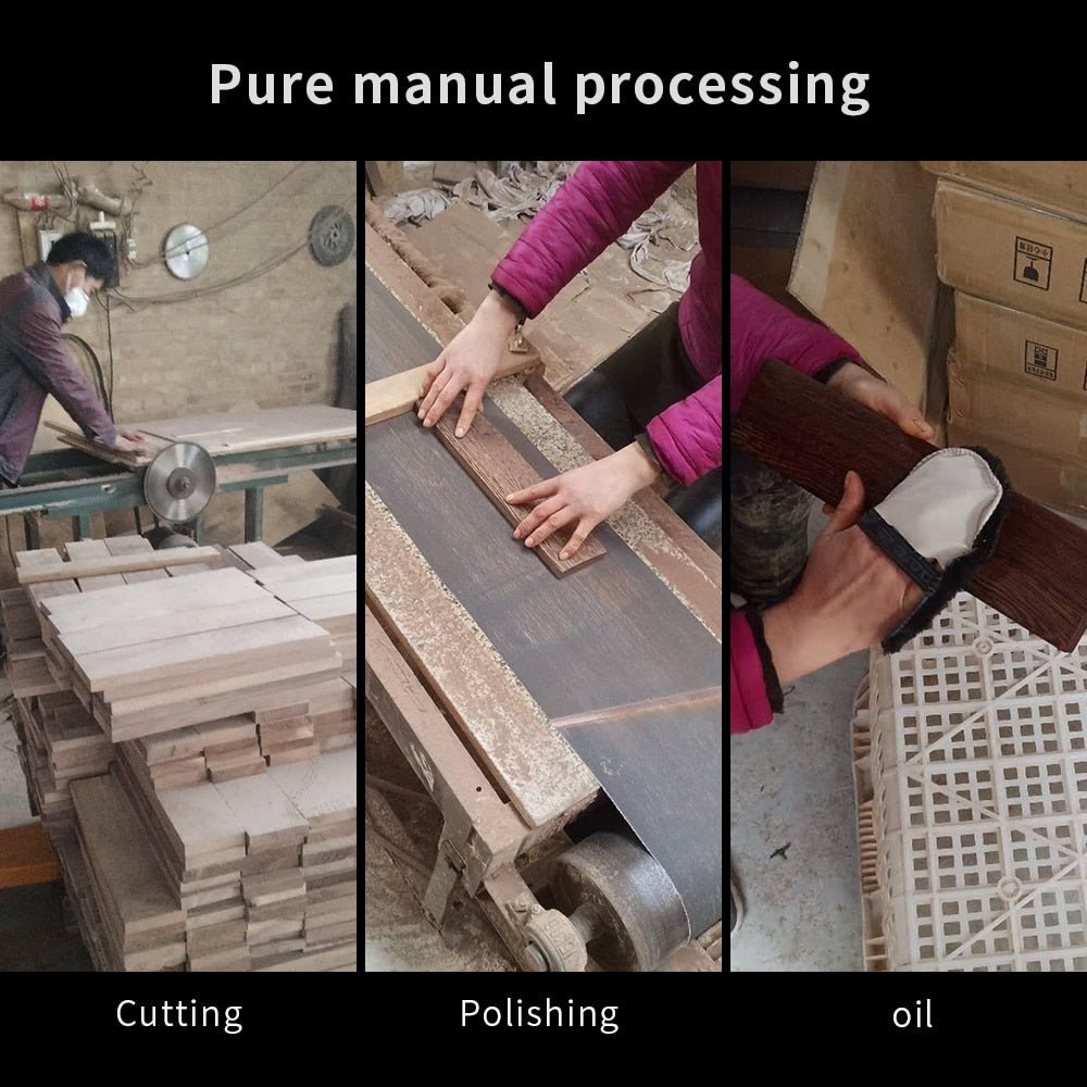 Wooden Keyboard Wrist Rest Ergonomic Gaming Desk Wrist Pad Support - Keys Caps